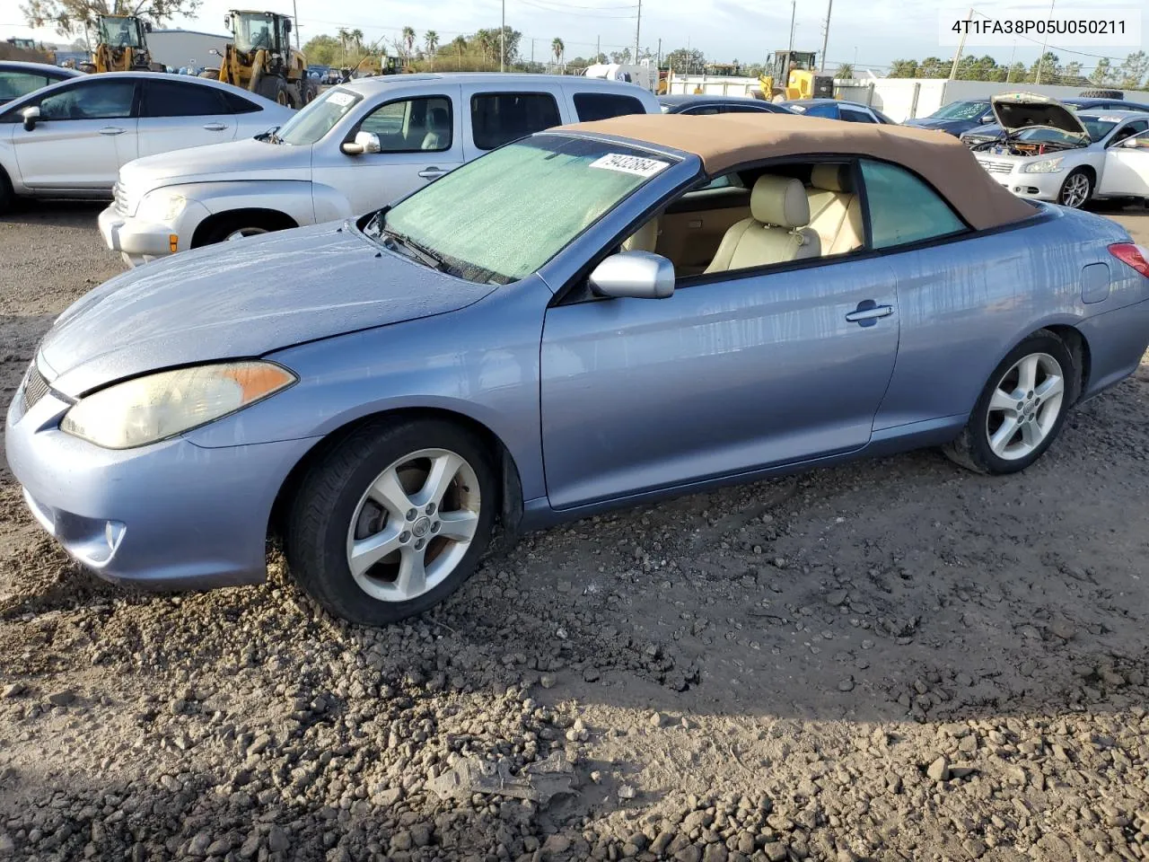 2005 Toyota Camry Solara Se VIN: 4T1FA38P05U050211 Lot: 79432864