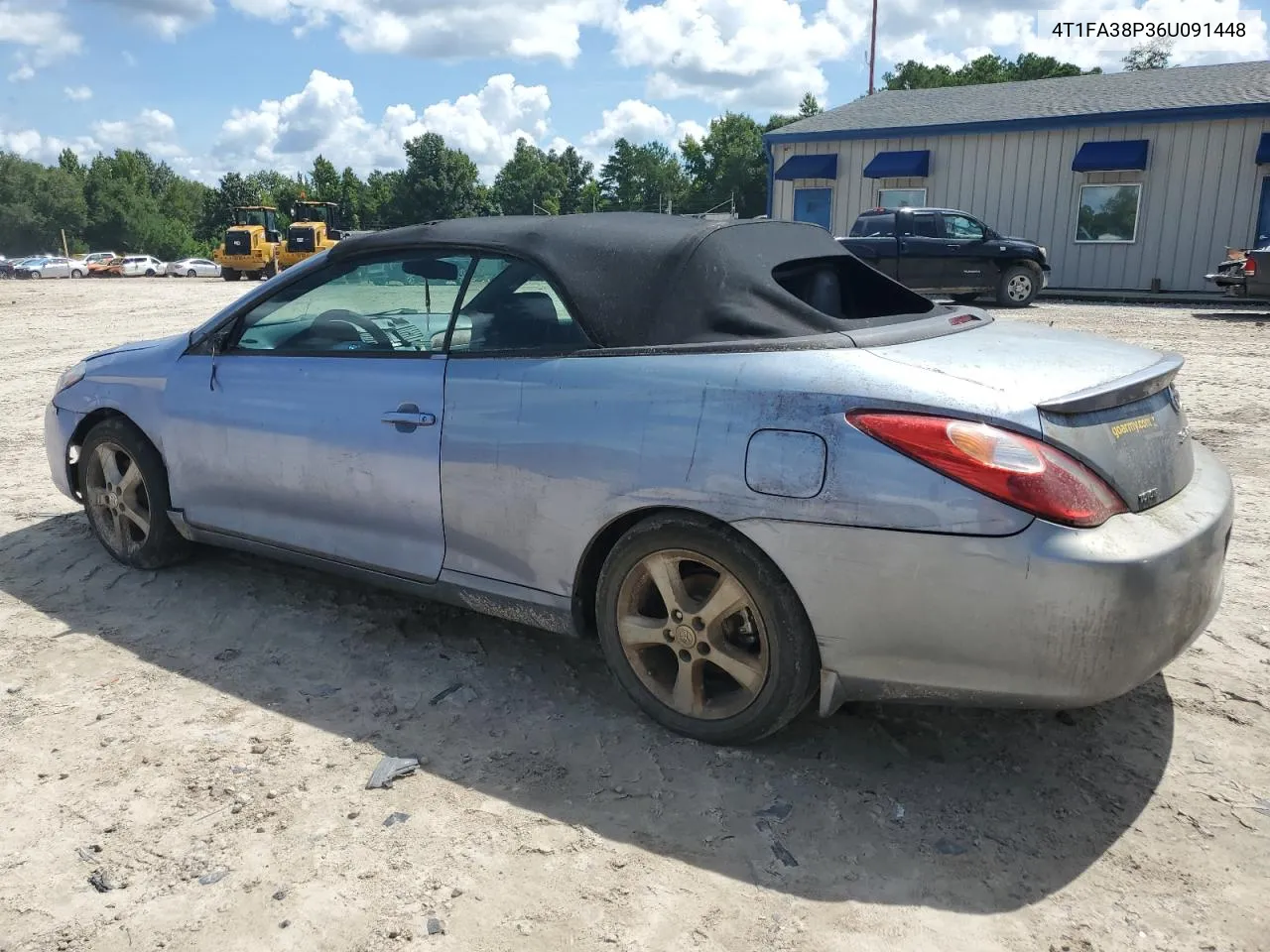 2006 Toyota Camry Solara Se VIN: 4T1FA38P36U091448 Lot: 63887804