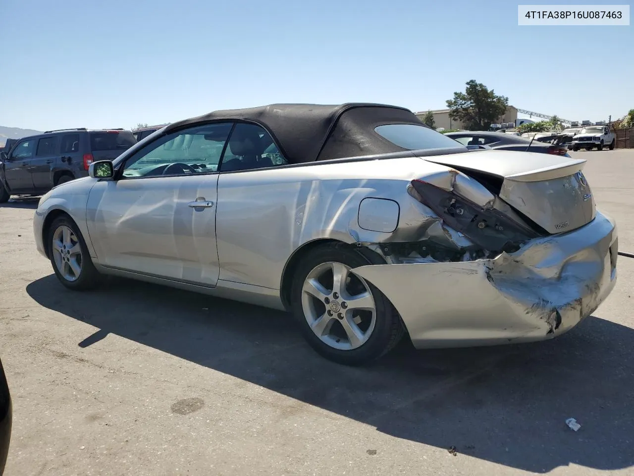 2006 Toyota Camry Solara Se VIN: 4T1FA38P16U087463 Lot: 64424744