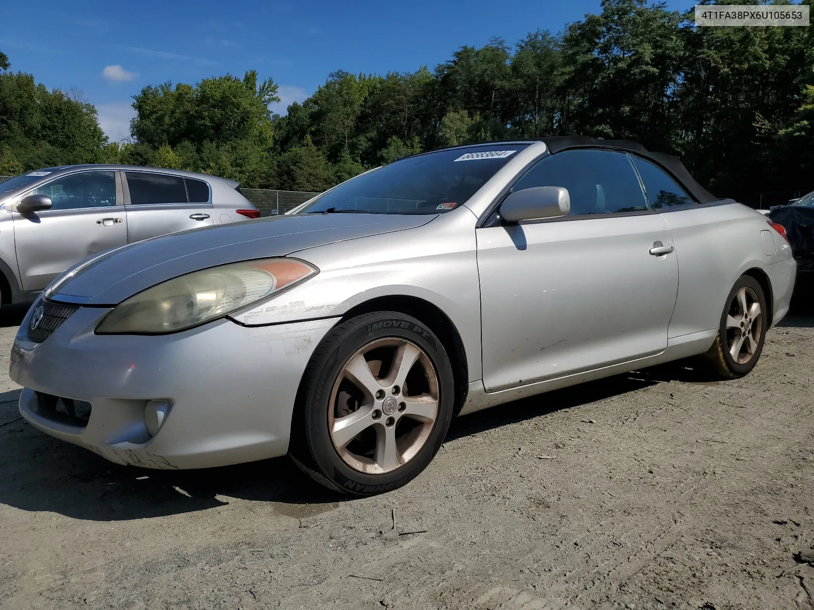 2006 Toyota Camry Solara Se VIN: 4T1FA38PX6U105653 Lot: 66583664