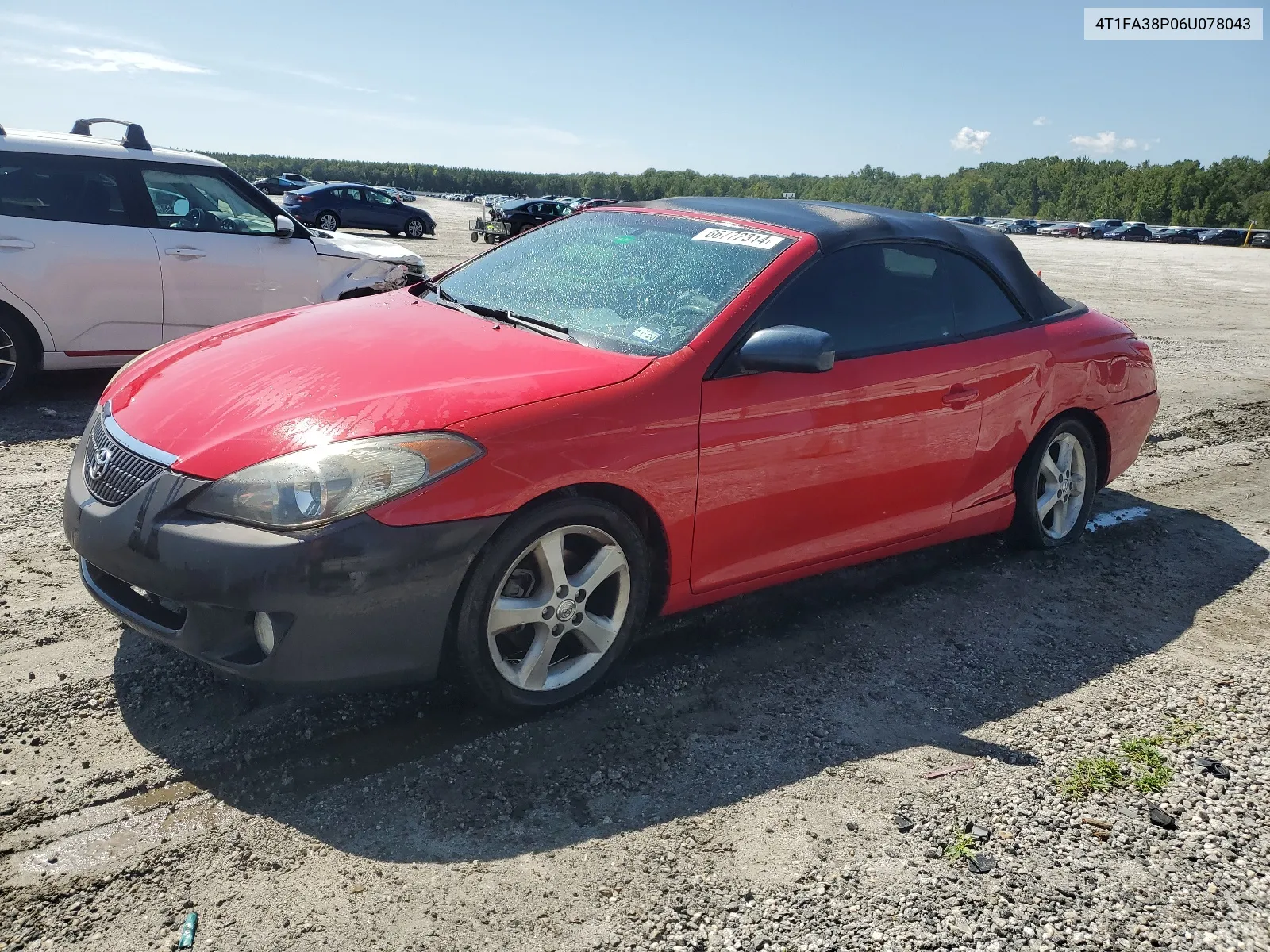 2006 Toyota Camry Solara Se VIN: 4T1FA38P06U078043 Lot: 66772314