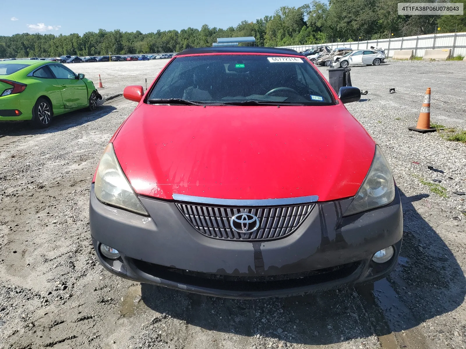 4T1FA38P06U078043 2006 Toyota Camry Solara Se