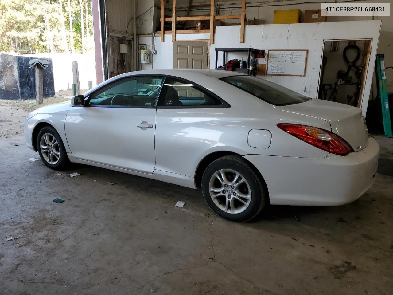 2006 Toyota Camry Solara Se VIN: 4T1CE38P26U668431 Lot: 67169404