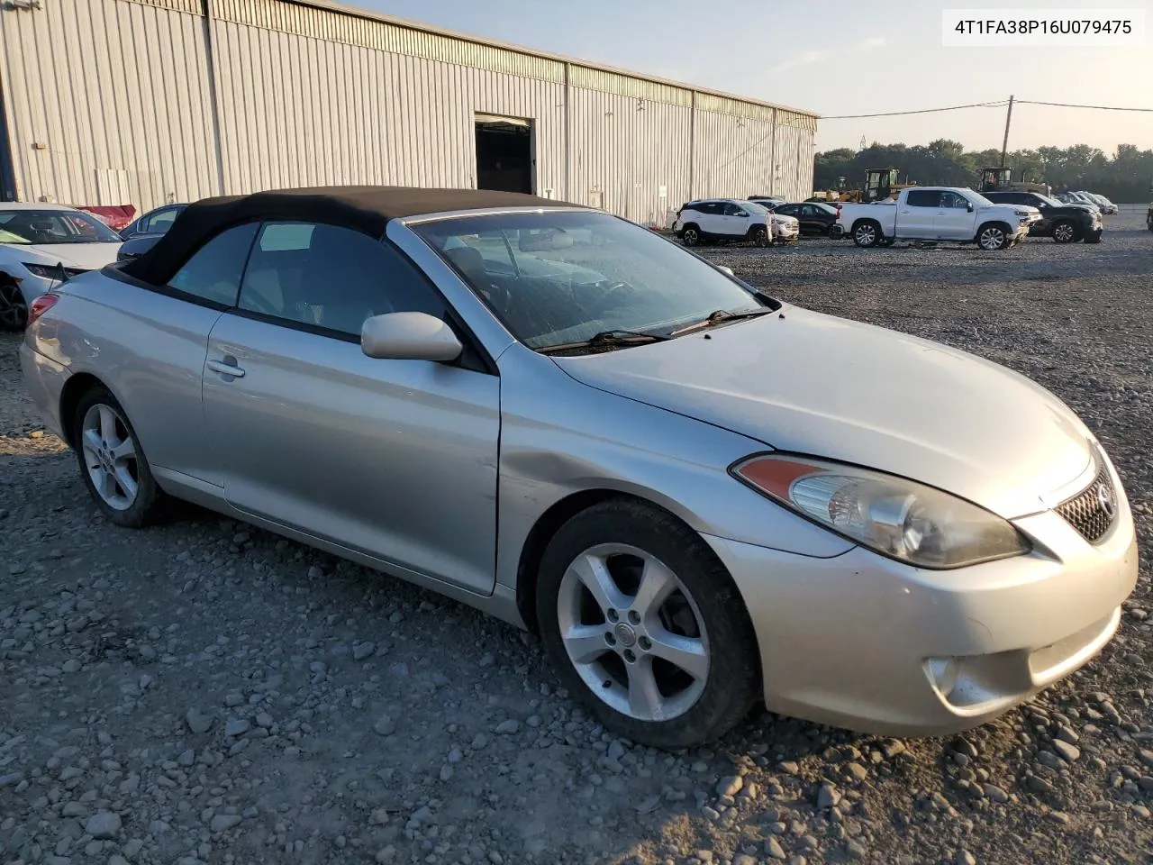 4T1FA38P16U079475 2006 Toyota Camry Solara Se