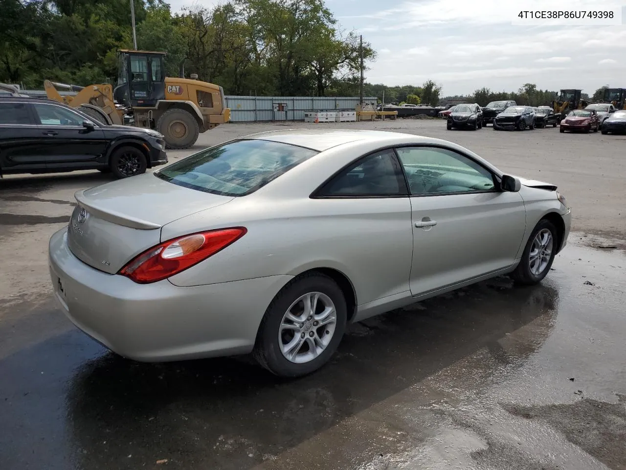 4T1CE38P86U749398 2006 Toyota Camry Solara Se