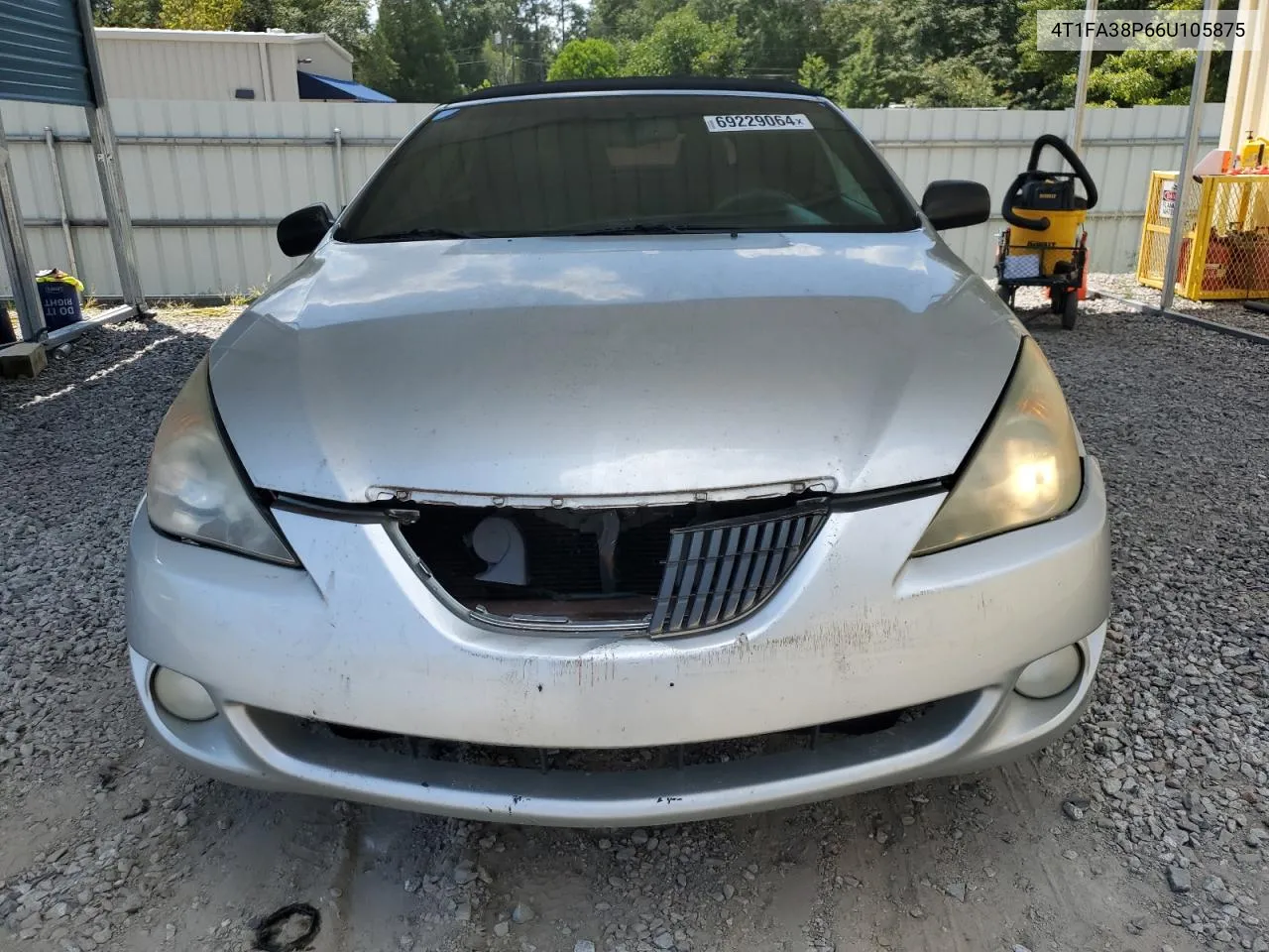 2006 Toyota Camry Solara Se VIN: 4T1FA38P66U105875 Lot: 69229064