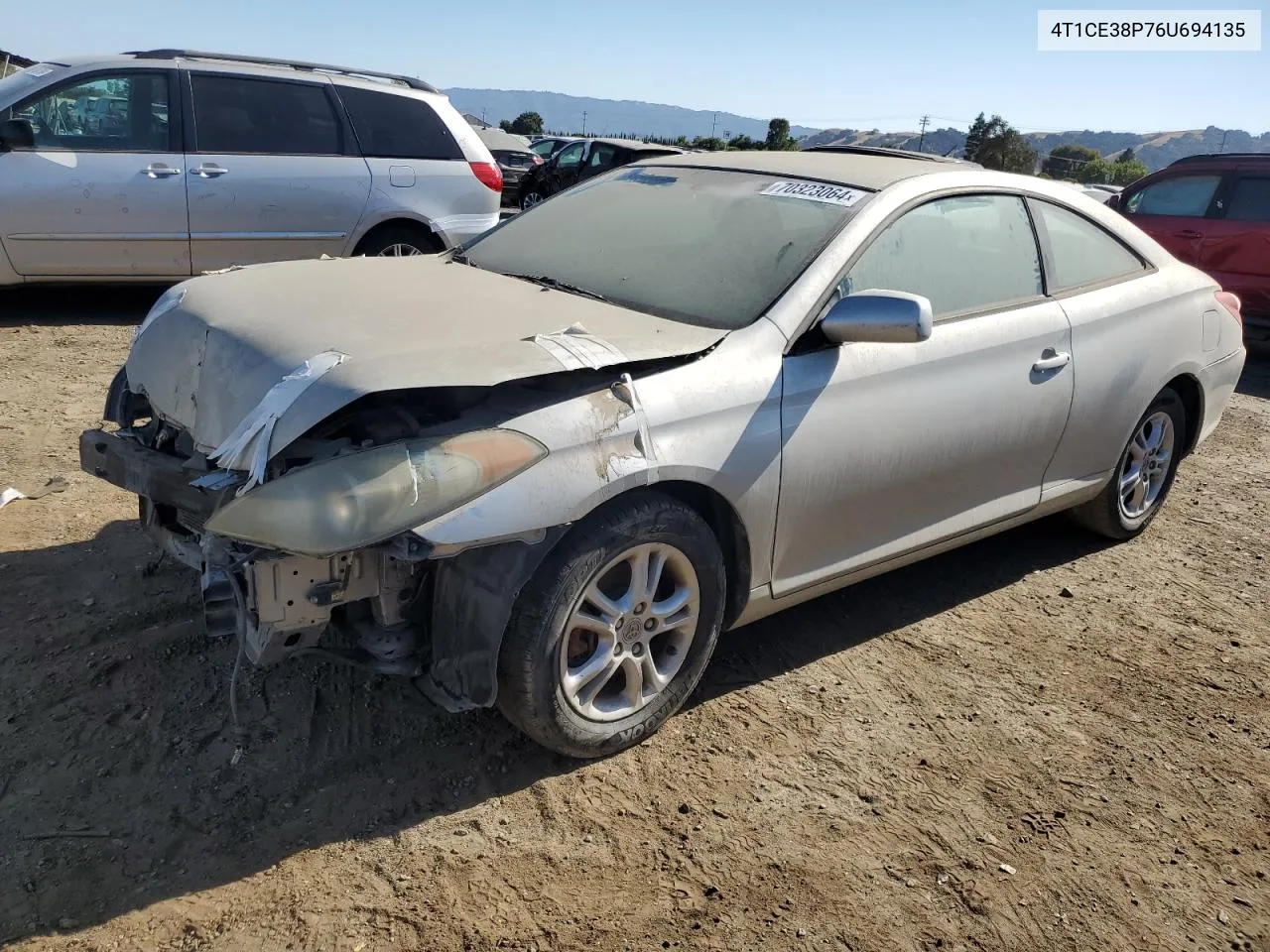 4T1CE38P76U694135 2006 Toyota Camry Solara Se