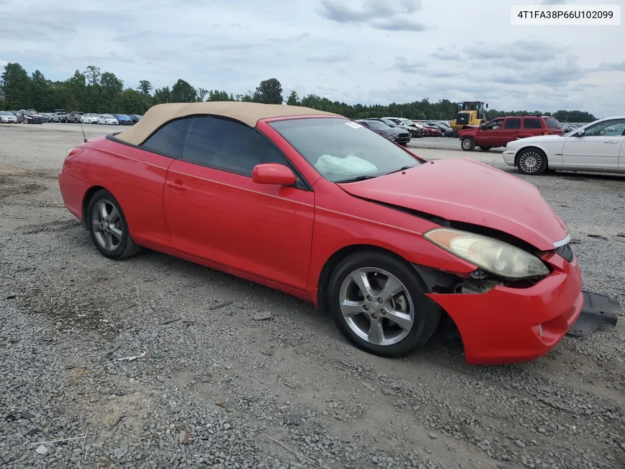 2006 Toyota Camry Solara Se VIN: 4T1FA38P66U102099 Lot: 70929354