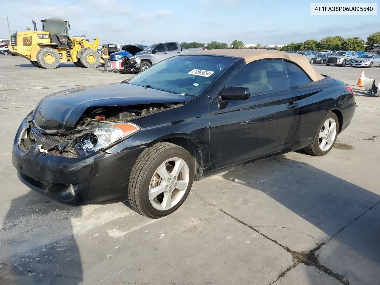 2006 Toyota Camry Solara Se VIN: 4T1FA38P06U095540 Lot: 71892654