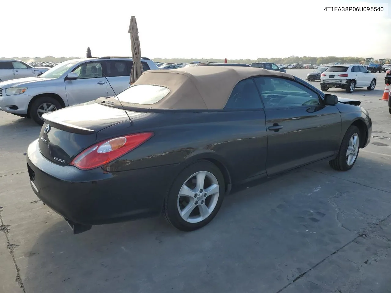 2006 Toyota Camry Solara Se VIN: 4T1FA38P06U095540 Lot: 71892654