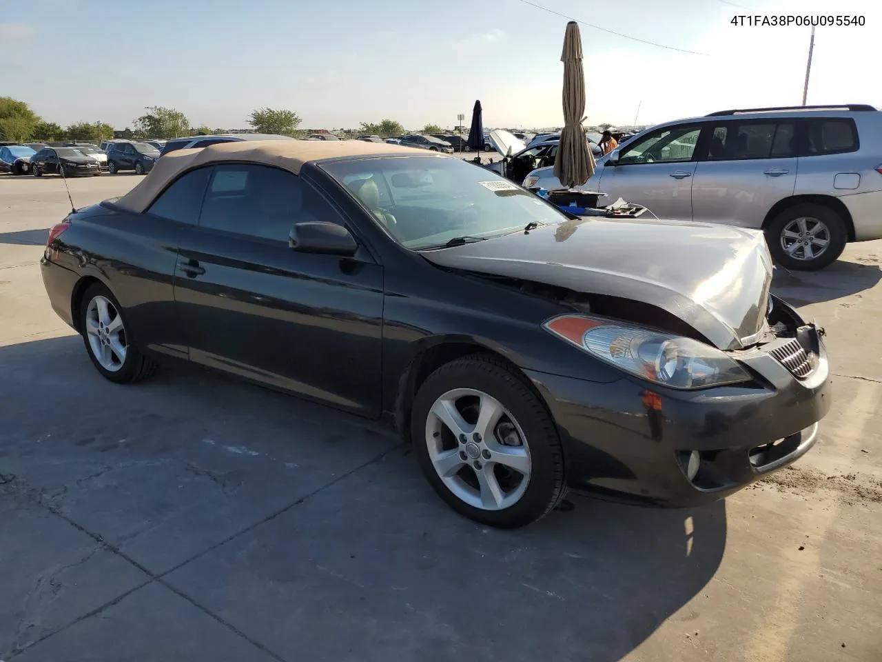 2006 Toyota Camry Solara Se VIN: 4T1FA38P06U095540 Lot: 71892654