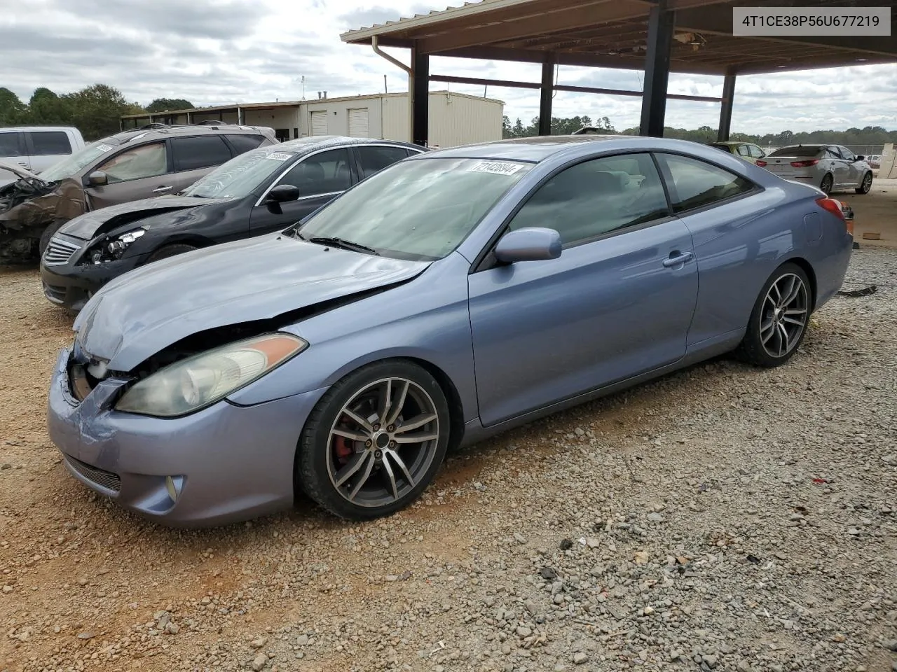 2006 Toyota Camry Solara Se VIN: 4T1CE38P56U677219 Lot: 72142894