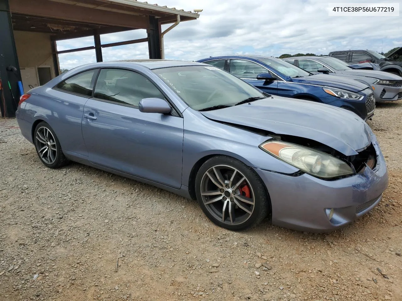 2006 Toyota Camry Solara Se VIN: 4T1CE38P56U677219 Lot: 72142894