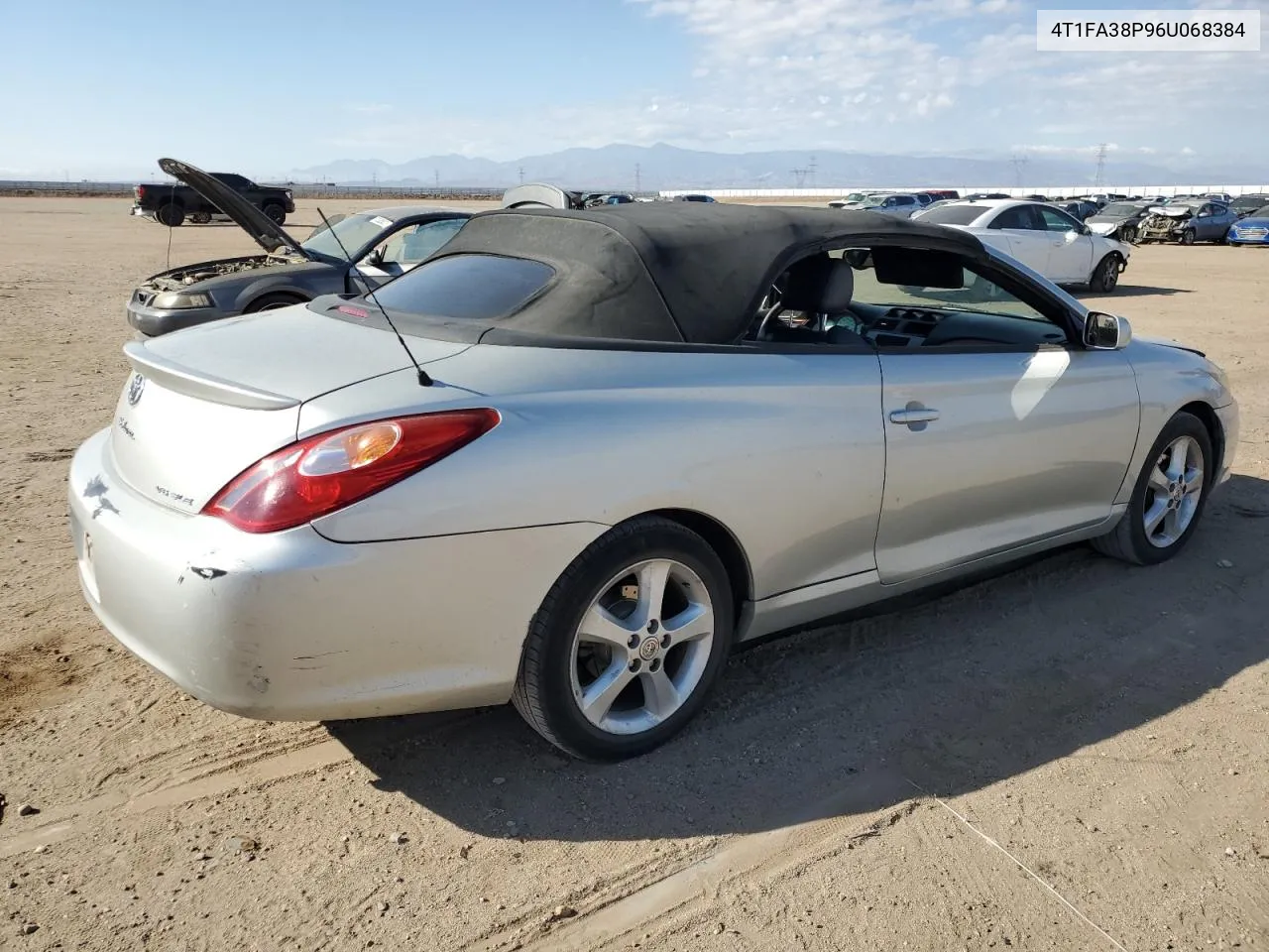 2006 Toyota Camry Solara Se VIN: 4T1FA38P96U068384 Lot: 72709714