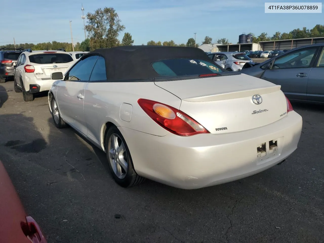 2006 Toyota Camry Solara Se VIN: 4T1FA38P36U078859 Lot: 73306714