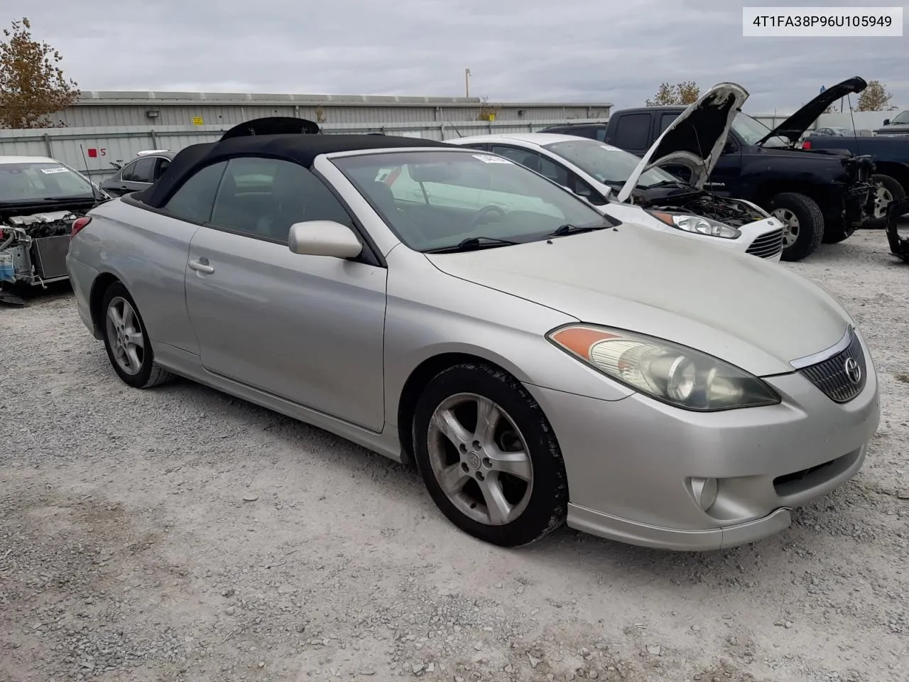 2006 Toyota Camry Solara Se VIN: 4T1FA38P96U105949 Lot: 73401764