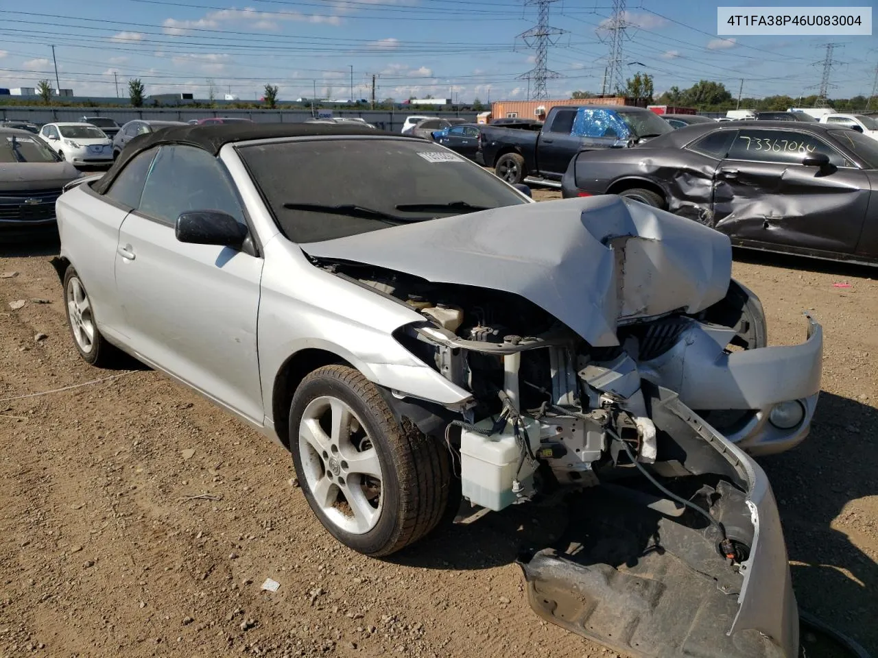 4T1FA38P46U083004 2006 Toyota Camry Solara Se