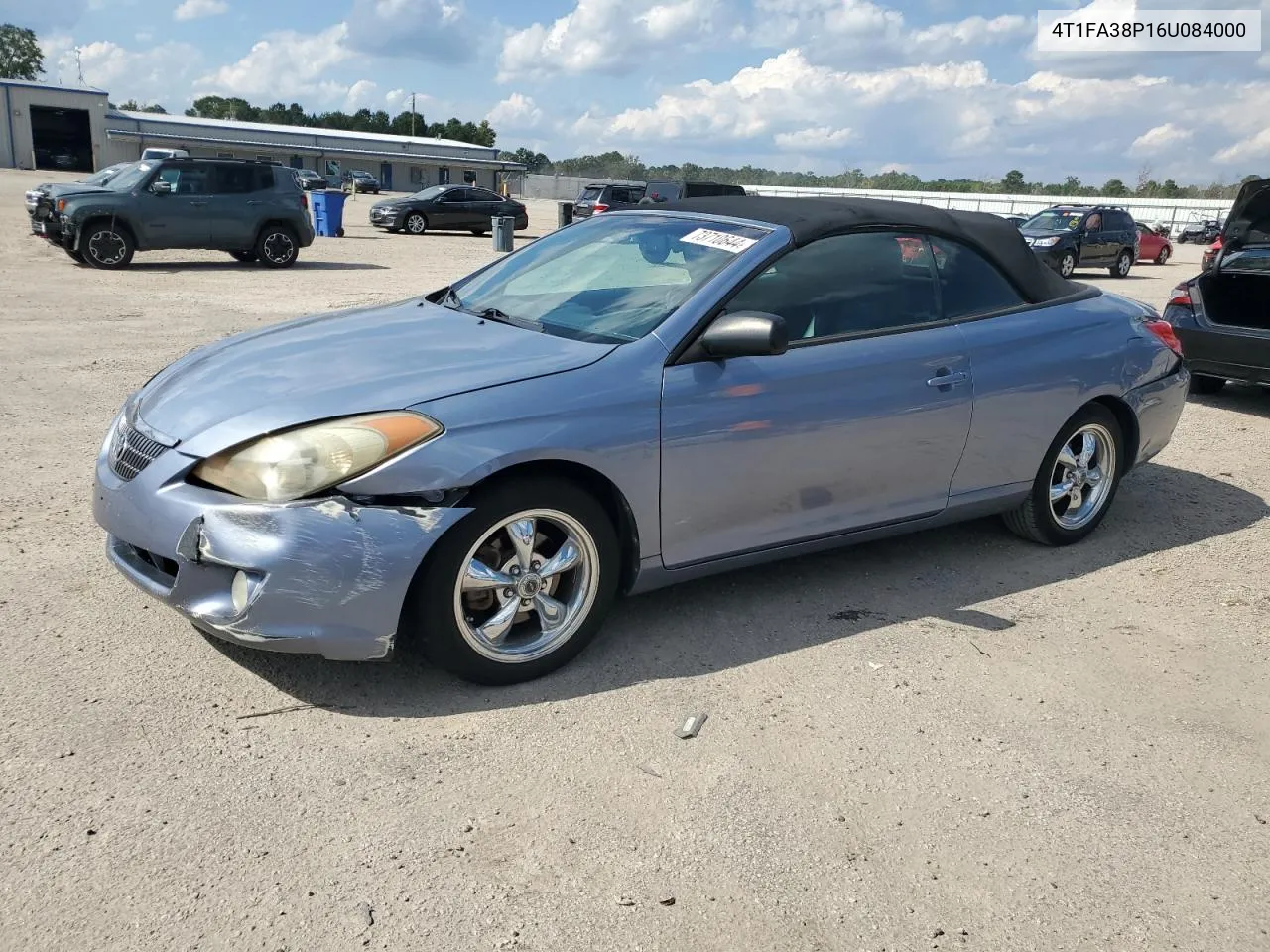 2006 Toyota Camry Solara Se VIN: 4T1FA38P16U084000 Lot: 73710644