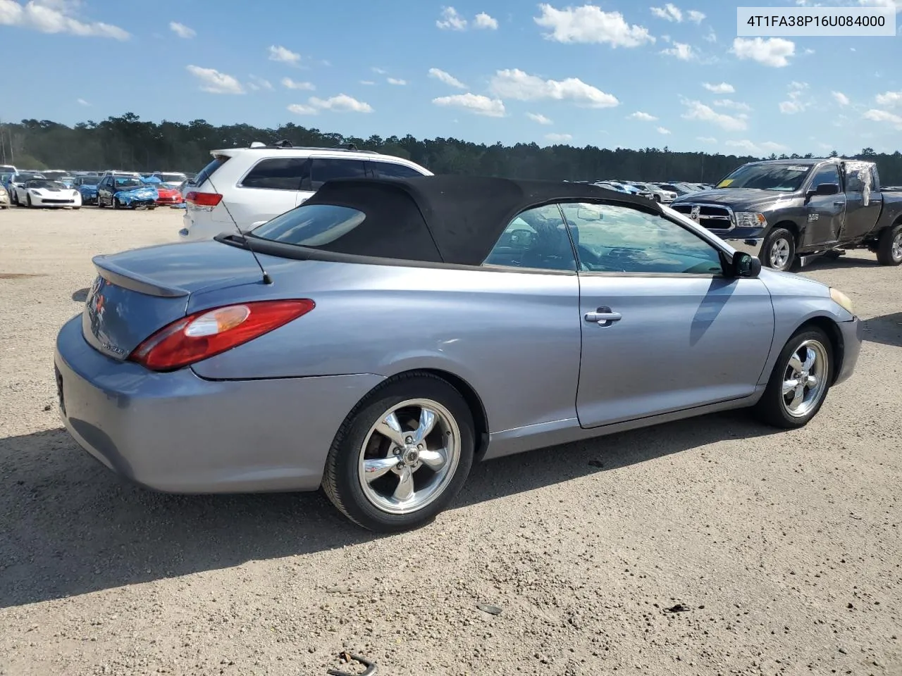 2006 Toyota Camry Solara Se VIN: 4T1FA38P16U084000 Lot: 73710644