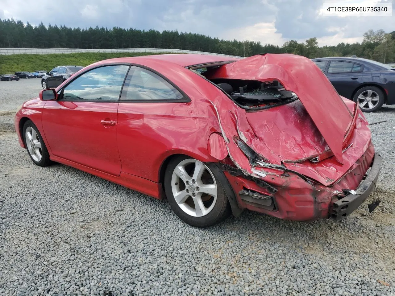 2006 Toyota Camry Solara Se VIN: 4T1CE38P66U735340 Lot: 73883544