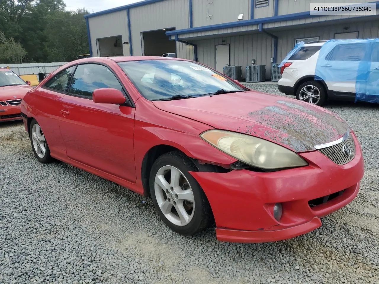 2006 Toyota Camry Solara Se VIN: 4T1CE38P66U735340 Lot: 73883544