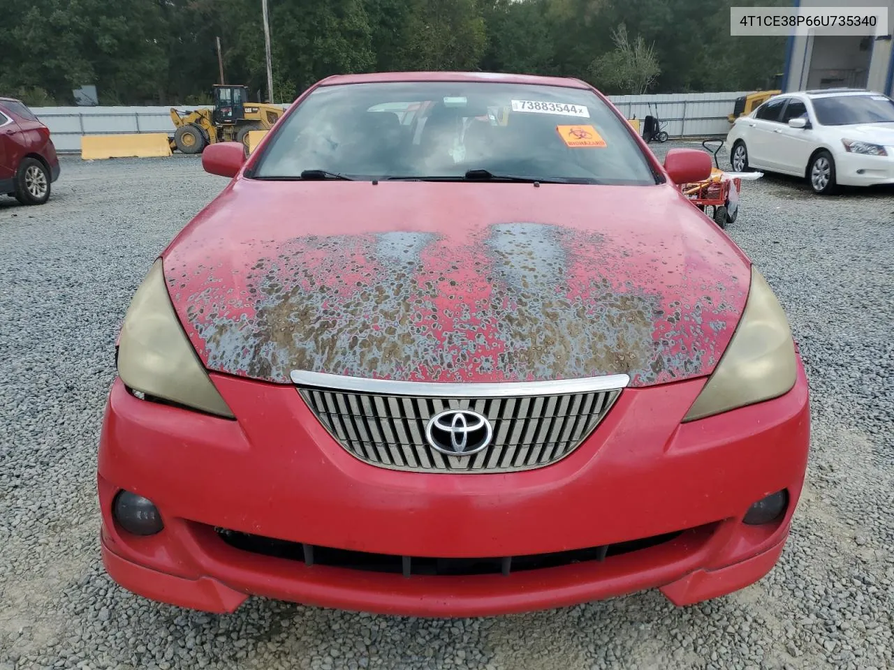 2006 Toyota Camry Solara Se VIN: 4T1CE38P66U735340 Lot: 73883544