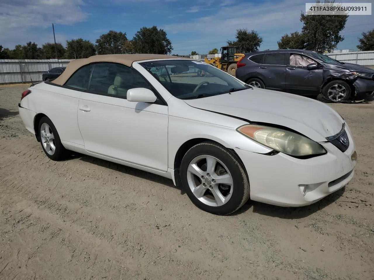 2006 Toyota Camry Solara Se VIN: 4T1FA38PX6U093911 Lot: 74100284