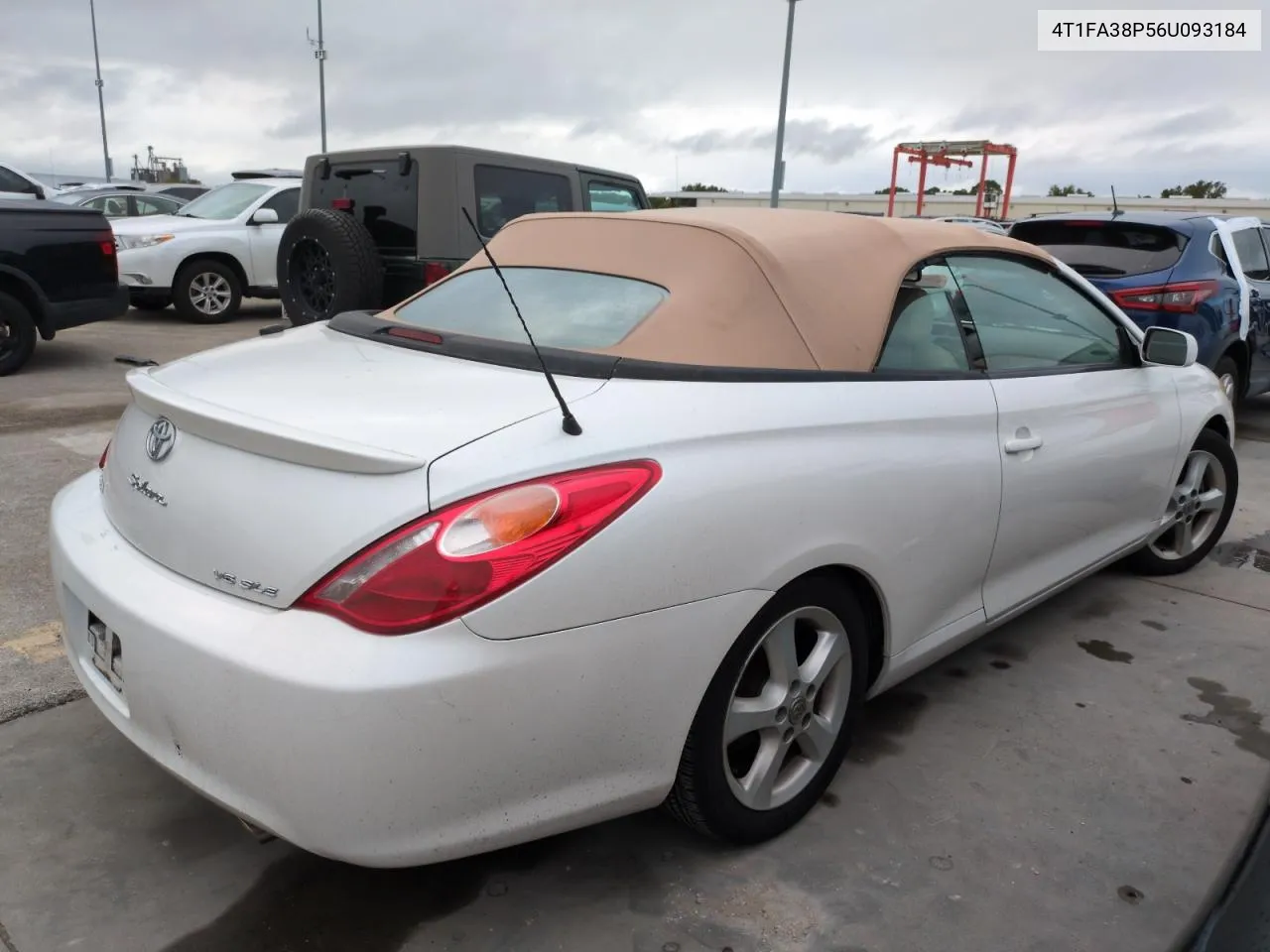 2006 Toyota Camry Solara Se VIN: 4T1FA38P56U093184 Lot: 74103834