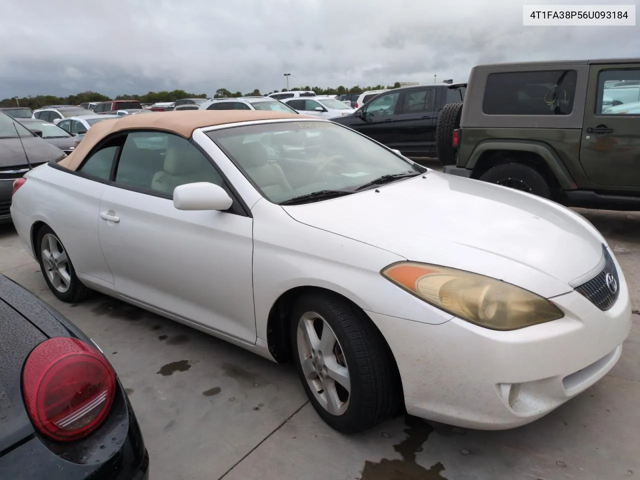 2006 Toyota Camry Solara Se VIN: 4T1FA38P56U093184 Lot: 74103834