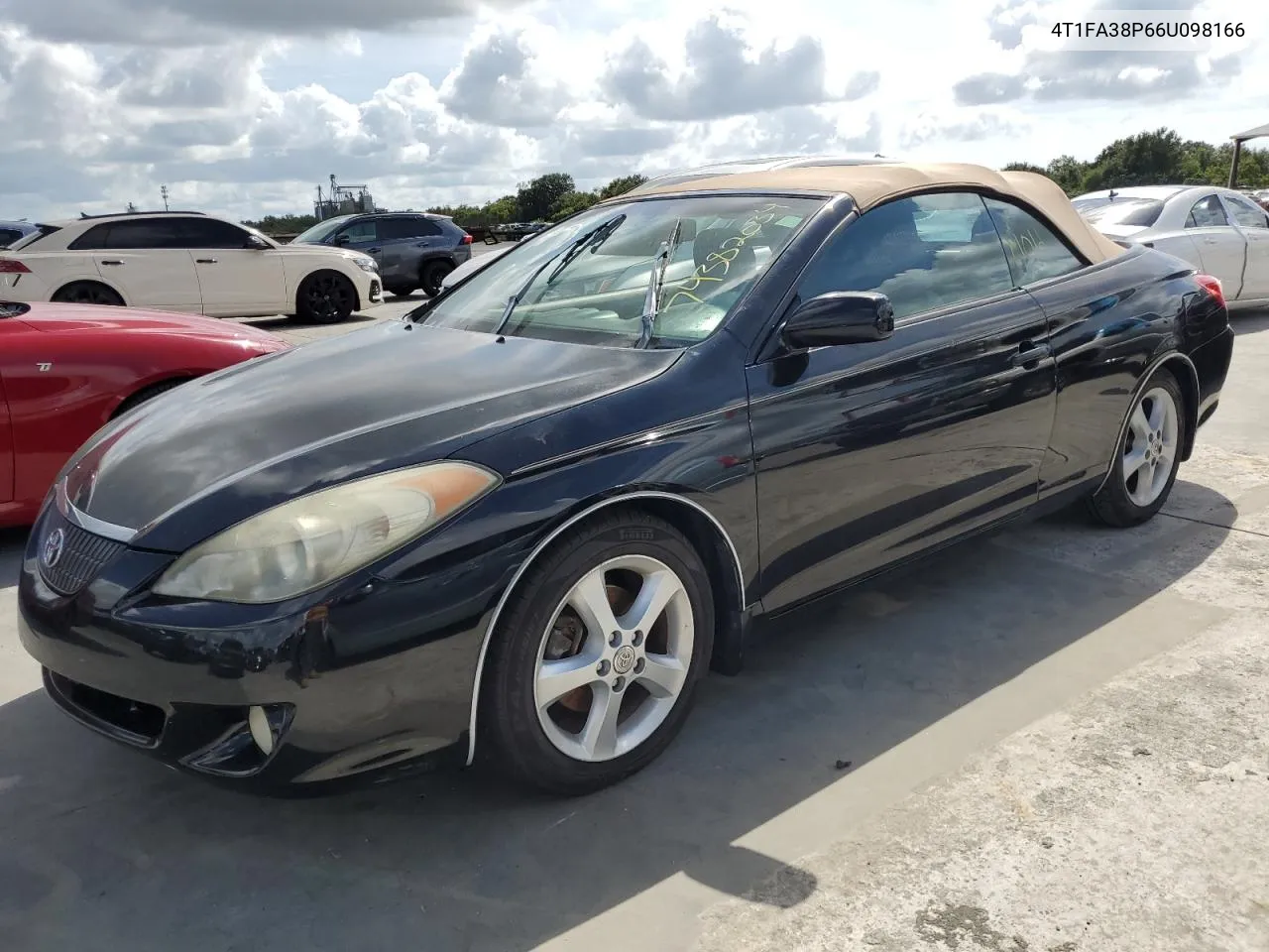 2006 Toyota Camry Solara Se VIN: 4T1FA38P66U098166 Lot: 74382034