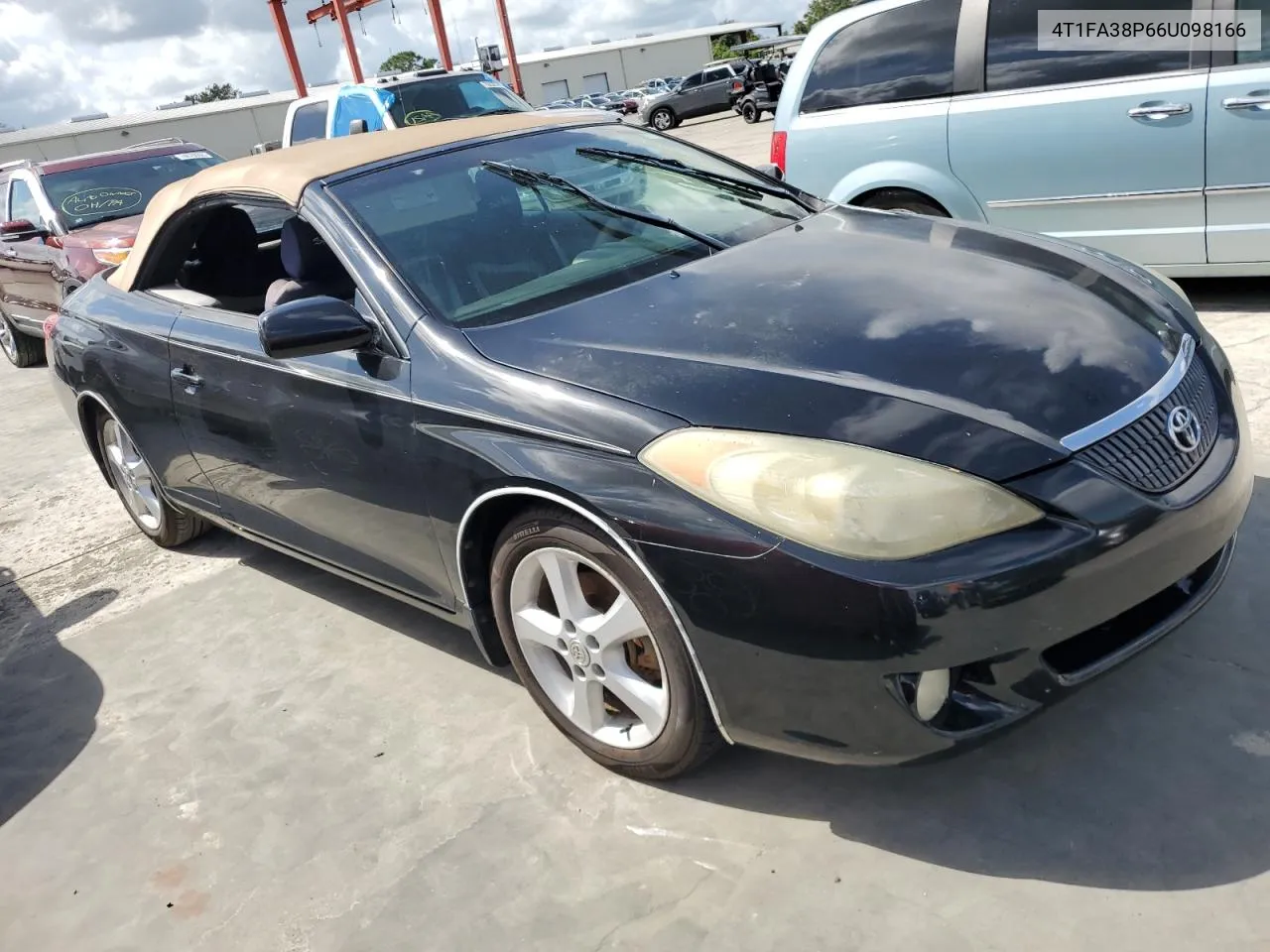 2006 Toyota Camry Solara Se VIN: 4T1FA38P66U098166 Lot: 74382034