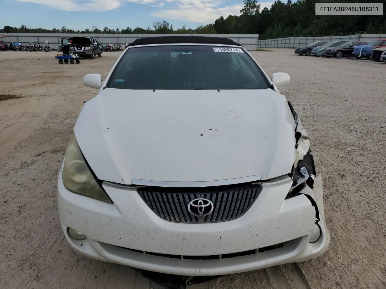 2006 Toyota Camry Solara Se VIN: 4T1FA38P46U105311 Lot: 74666714