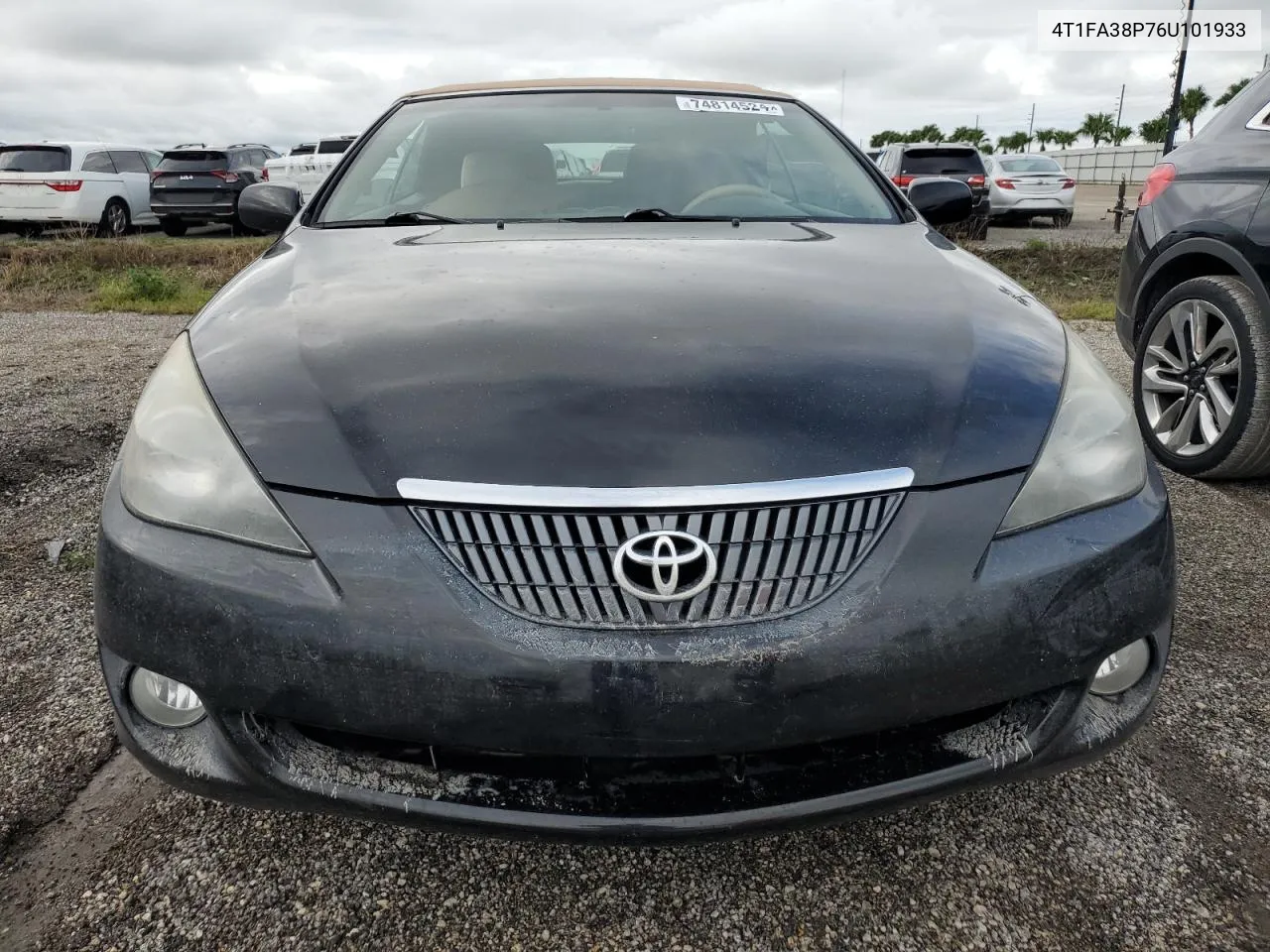 2006 Toyota Camry Solara Se VIN: 4T1FA38P76U101933 Lot: 74814524