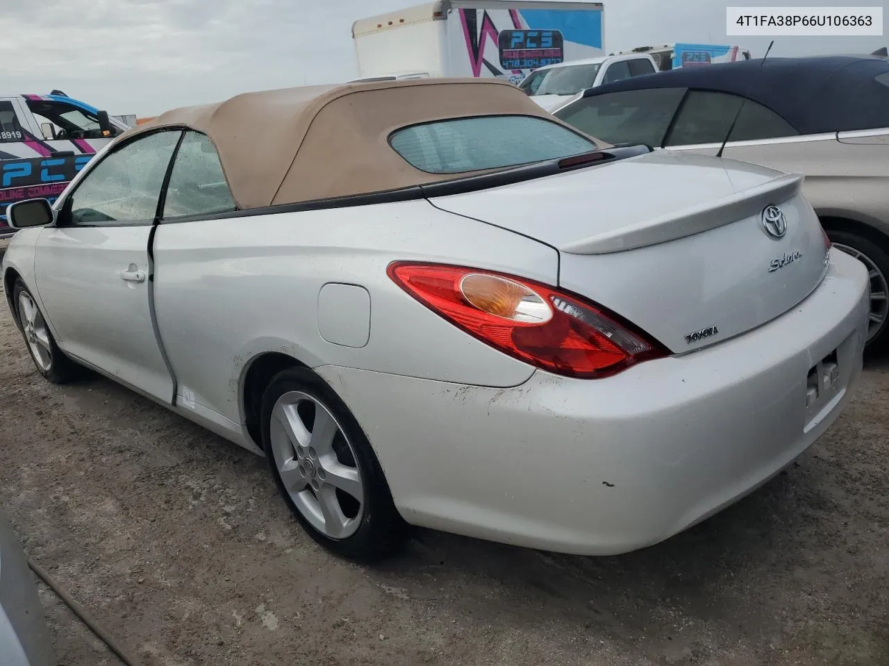 2006 Toyota Camry Solara Se VIN: 4T1FA38P66U106363 Lot: 74971174