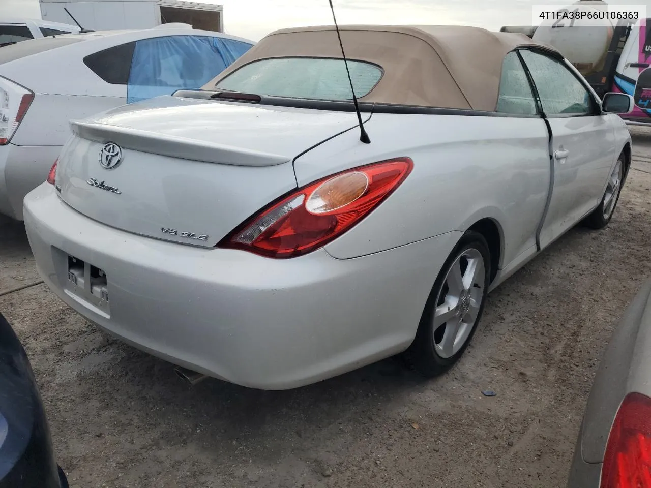 2006 Toyota Camry Solara Se VIN: 4T1FA38P66U106363 Lot: 74971174