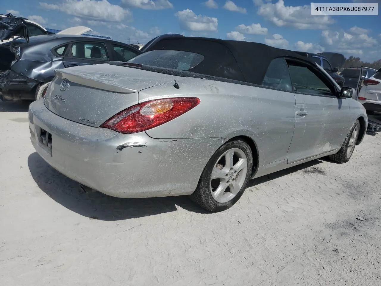 2006 Toyota Camry Solara Se VIN: 4T1FA38PX6U087977 Lot: 75041704