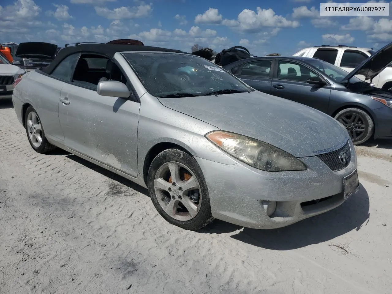 2006 Toyota Camry Solara Se VIN: 4T1FA38PX6U087977 Lot: 75041704