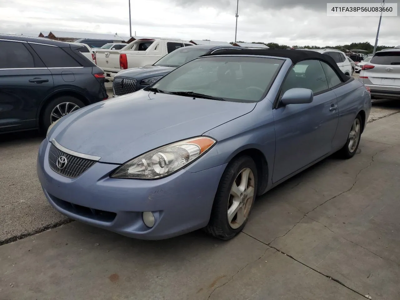 2006 Toyota Camry Solara Se VIN: 4T1FA38P56U083660 Lot: 75075804