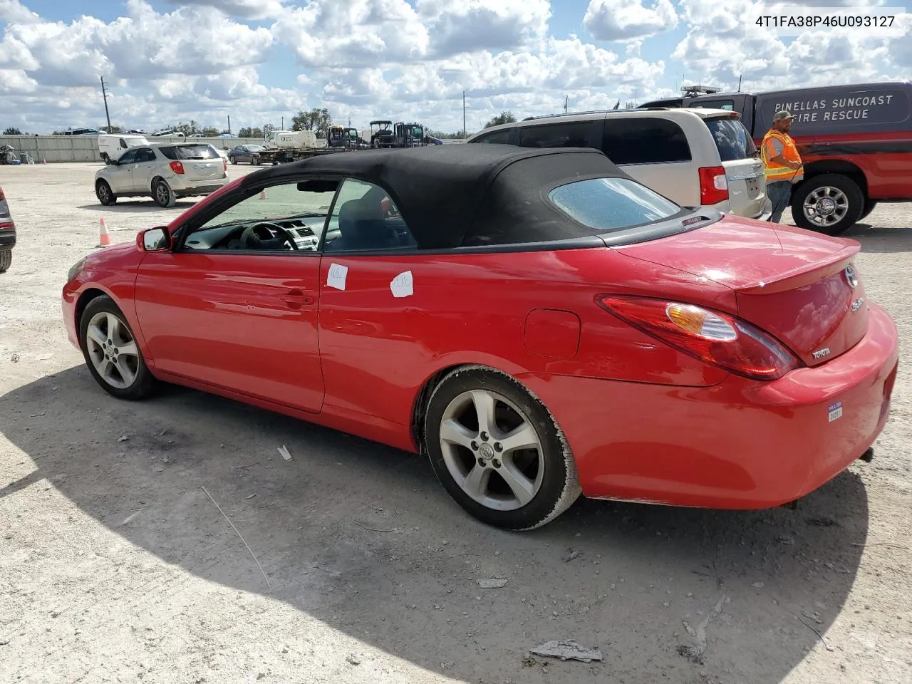 2006 Toyota Camry Solara Se VIN: 4T1FA38P46U093127 Lot: 75159844