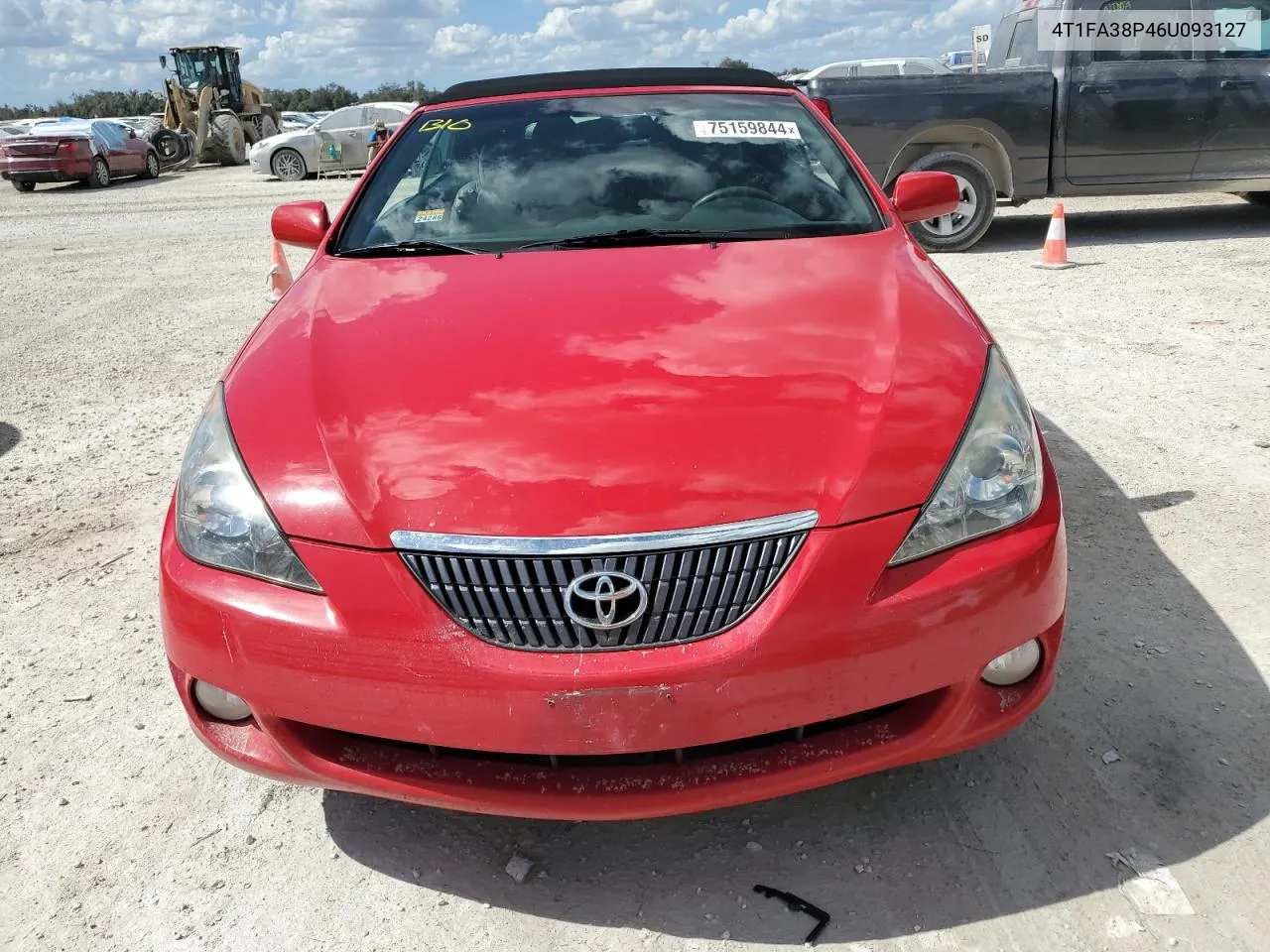 2006 Toyota Camry Solara Se VIN: 4T1FA38P46U093127 Lot: 75159844