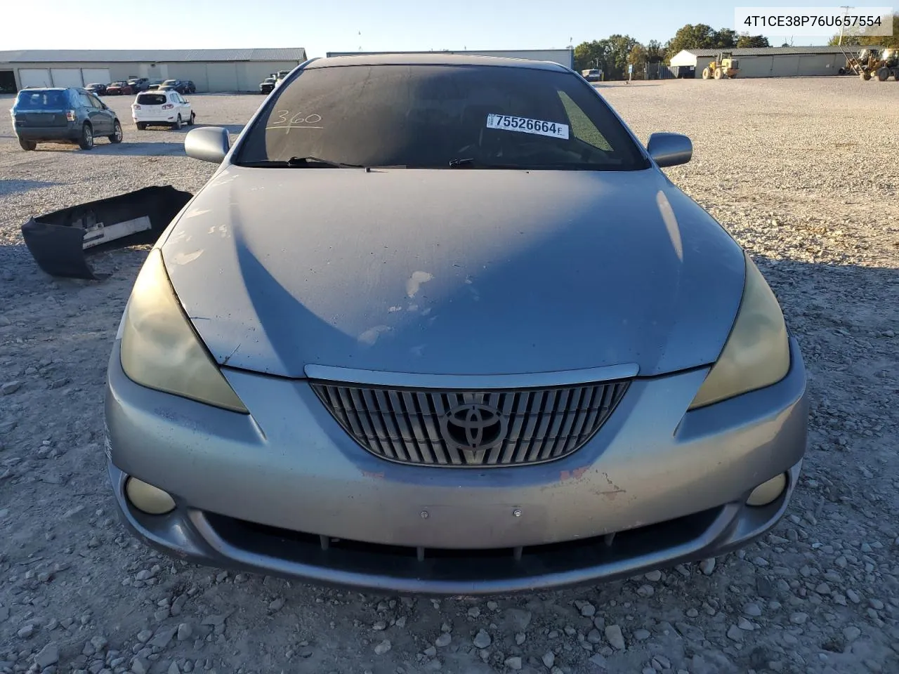 2006 Toyota Camry Solara Se VIN: 4T1CE38P76U657554 Lot: 75526664