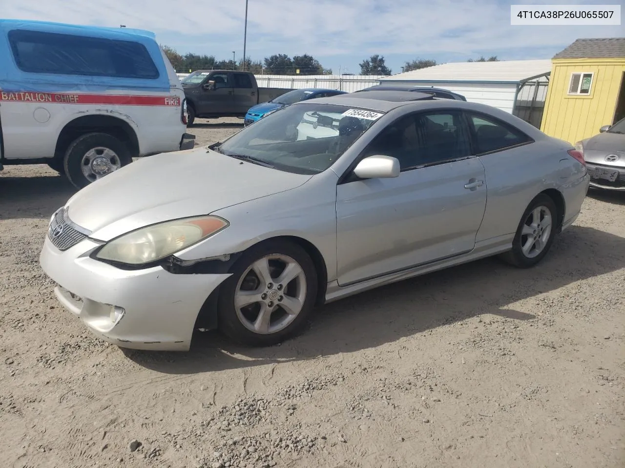 2006 Toyota Camry Solara Se VIN: 4T1CA38P26U065507 Lot: 75544364