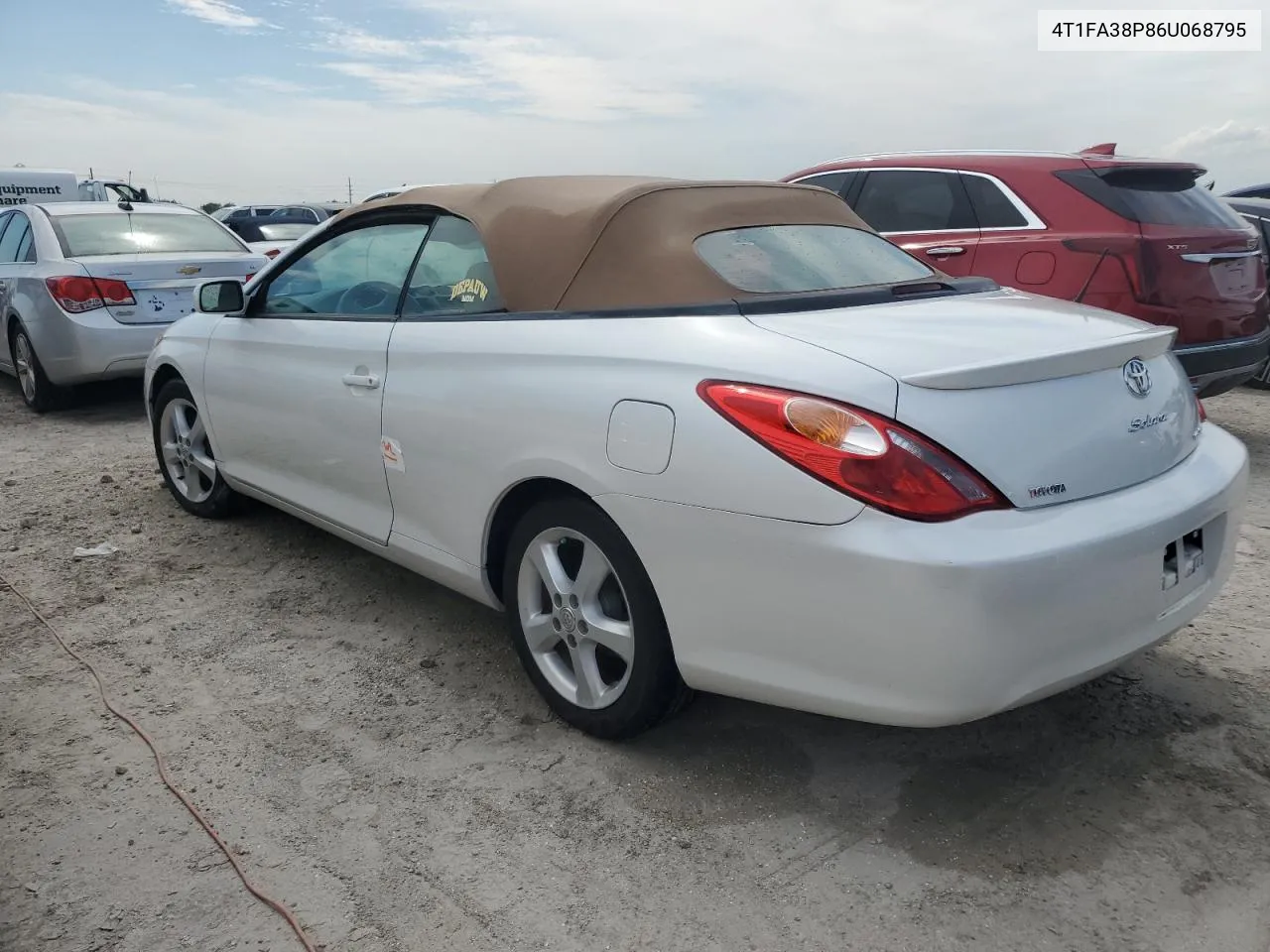 2006 Toyota Camry Solara Se VIN: 4T1FA38P86U068795 Lot: 75566244