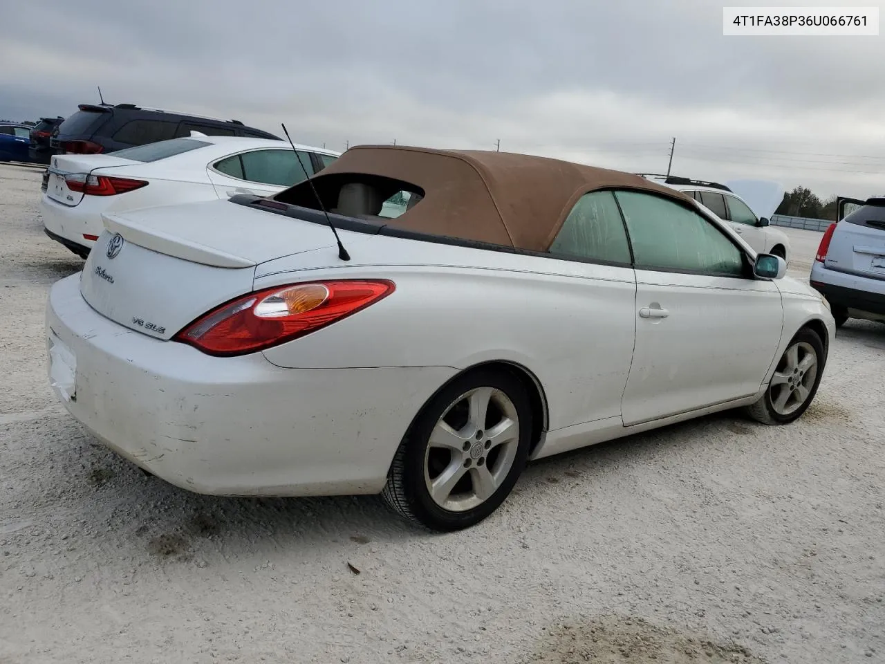 2006 Toyota Camry Solara Se VIN: 4T1FA38P36U066761 Lot: 75611334