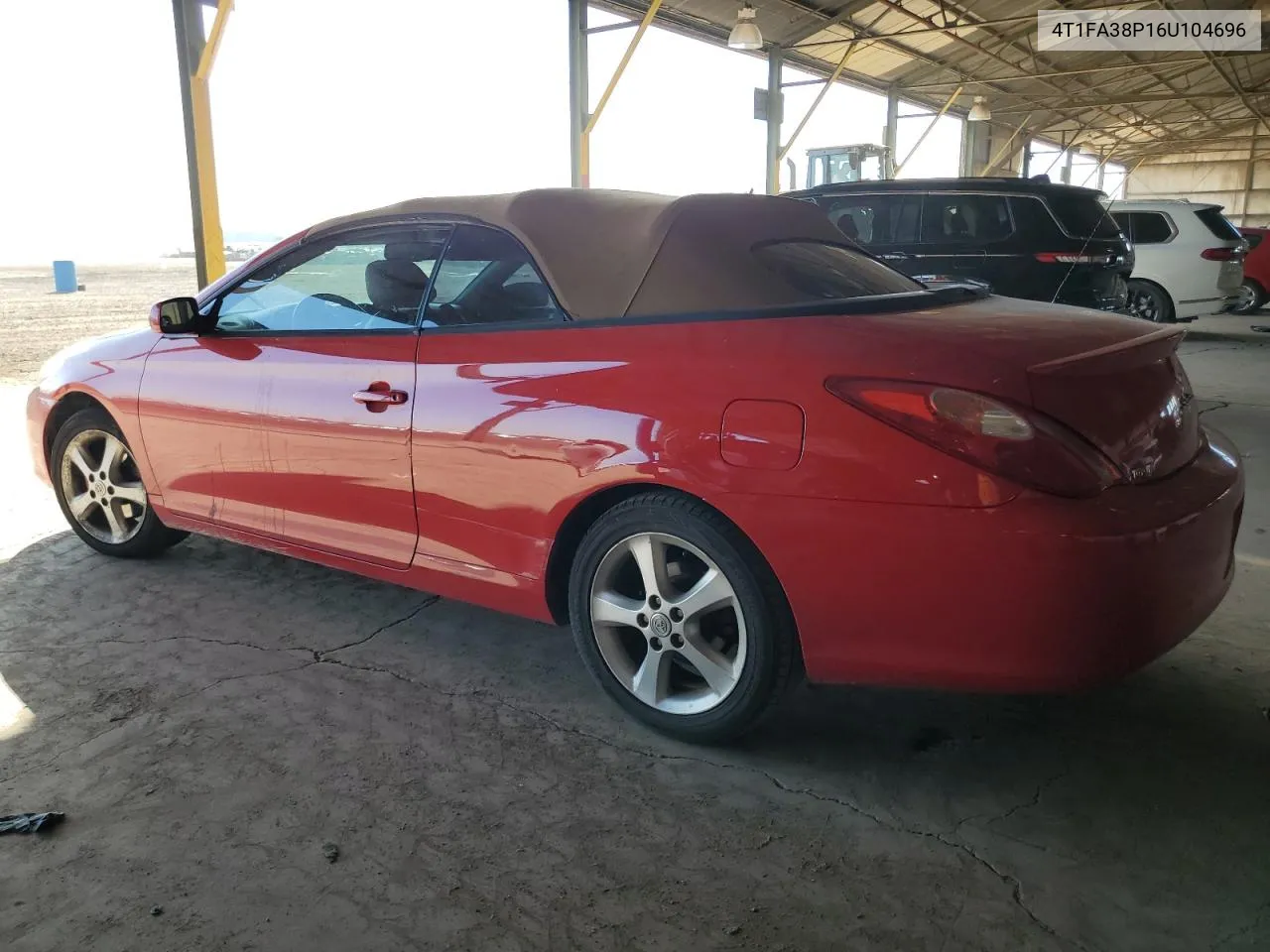 2006 Toyota Camry Solara Se VIN: 4T1FA38P16U104696 Lot: 75887724