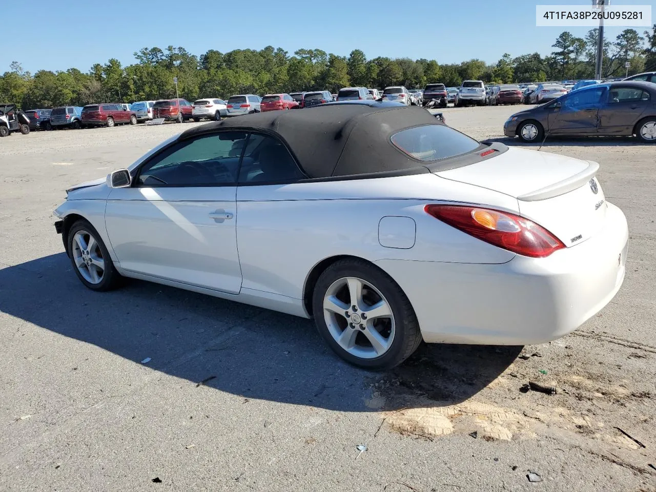 2006 Toyota Camry Solara Se VIN: 4T1FA38P26U095281 Lot: 76506914