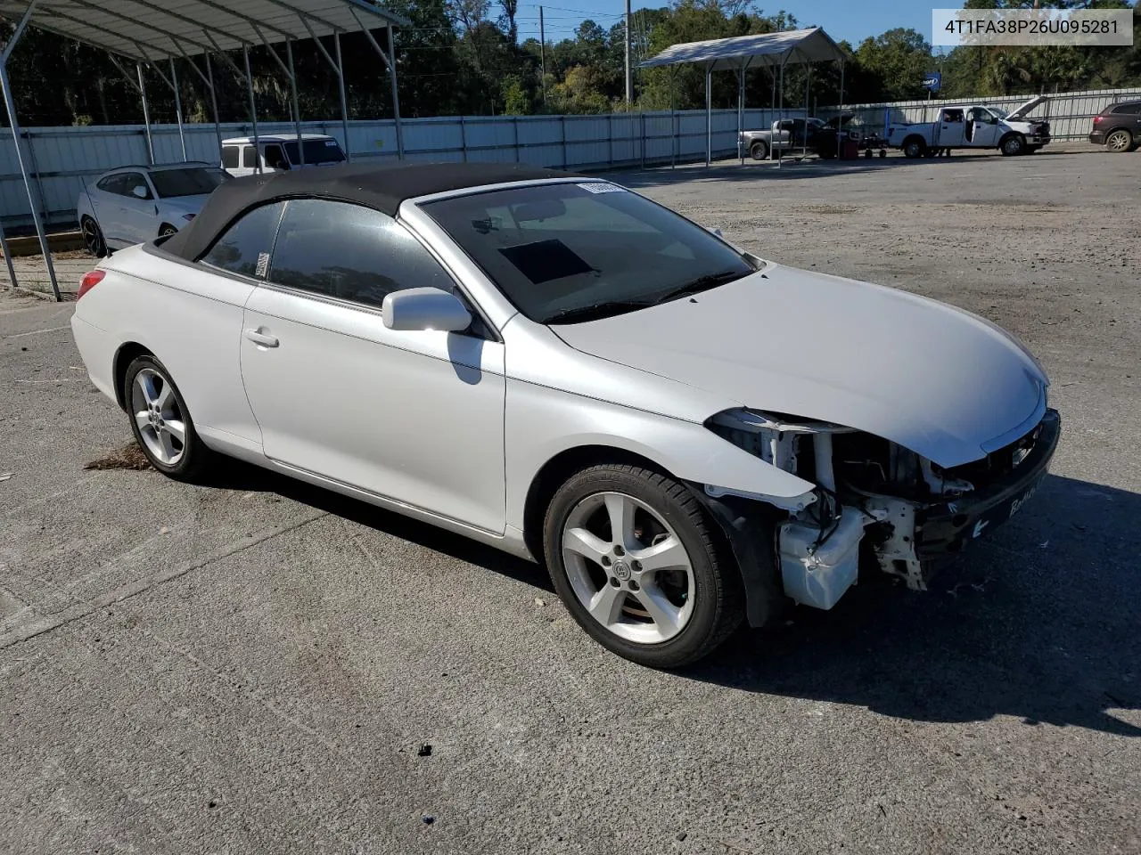 2006 Toyota Camry Solara Se VIN: 4T1FA38P26U095281 Lot: 76506914