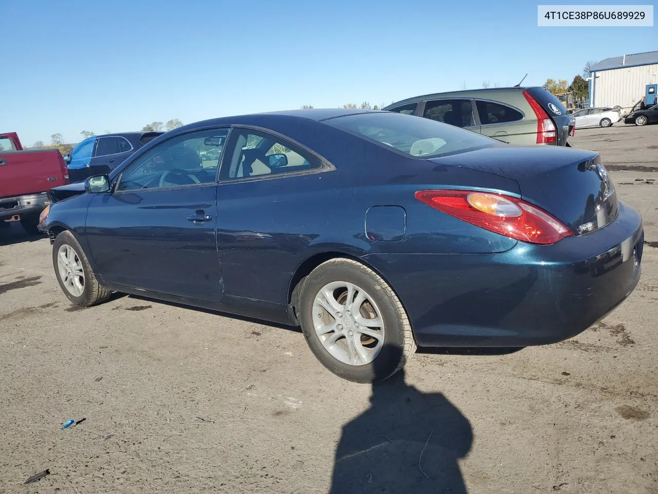 4T1CE38P86U689929 2006 Toyota Camry Solara Se