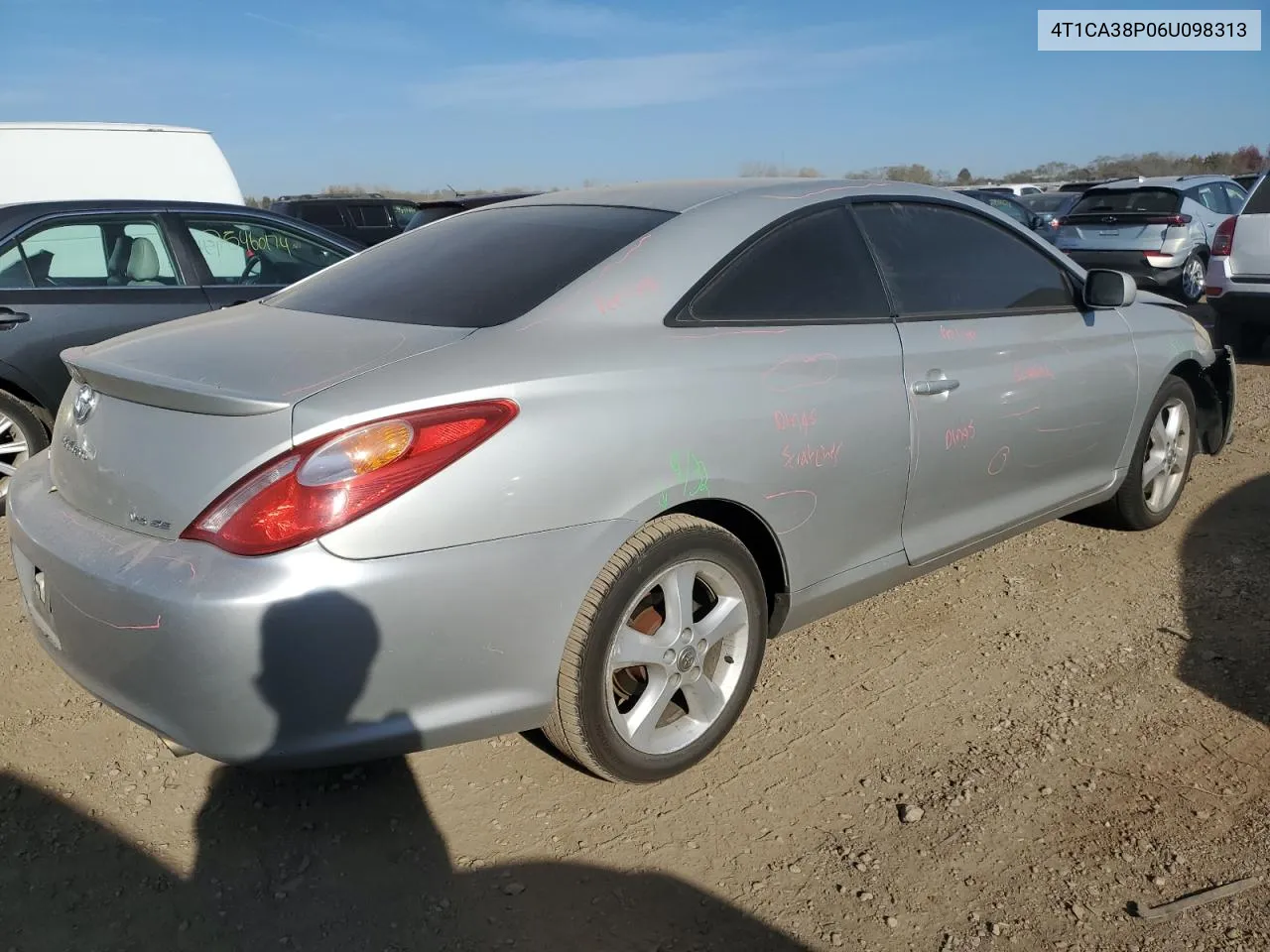 2006 Toyota Camry Solara Se VIN: 4T1CA38P06U098313 Lot: 76696494