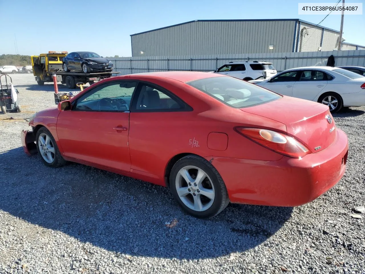 2006 Toyota Camry Solara Se VIN: 4T1CE38P86U564087 Lot: 76818684